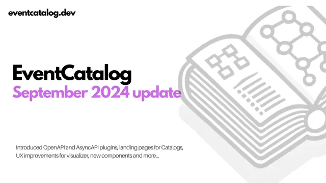 EventCatalog September 2024 update