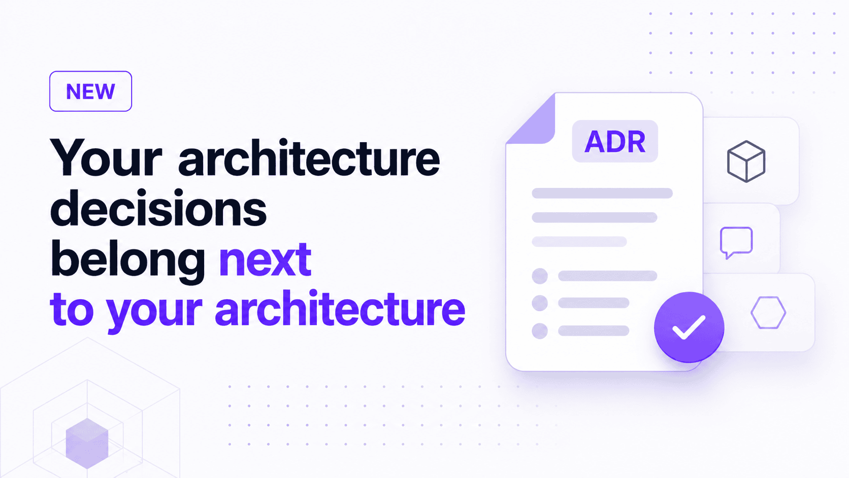 Your architecture decisions belong next to your architecture