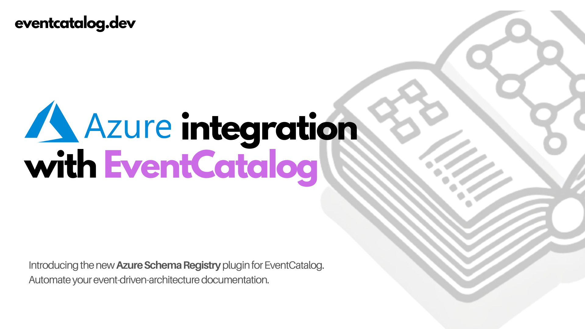 Integrate Azure Schema Registry with EventCatalog