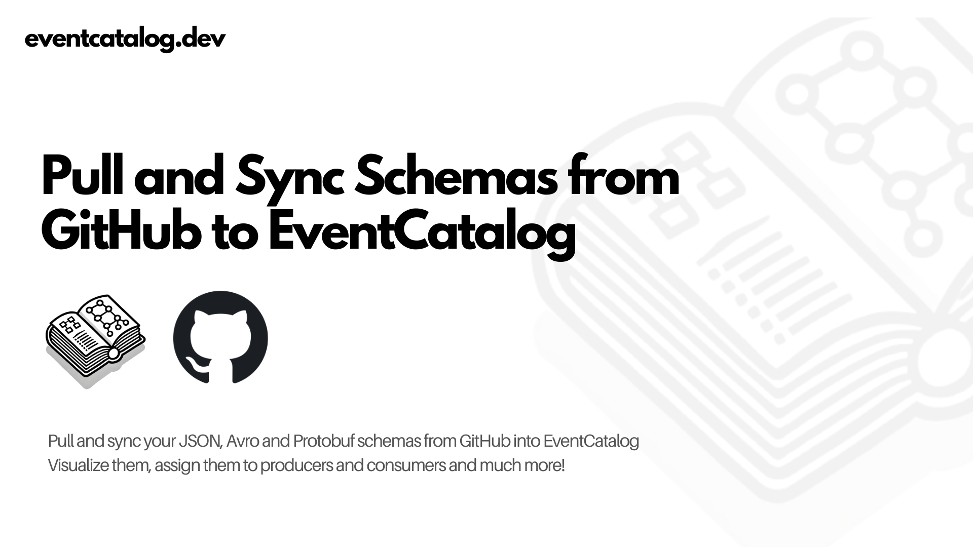 Using GitHub as a schema registry with EventCatalog
