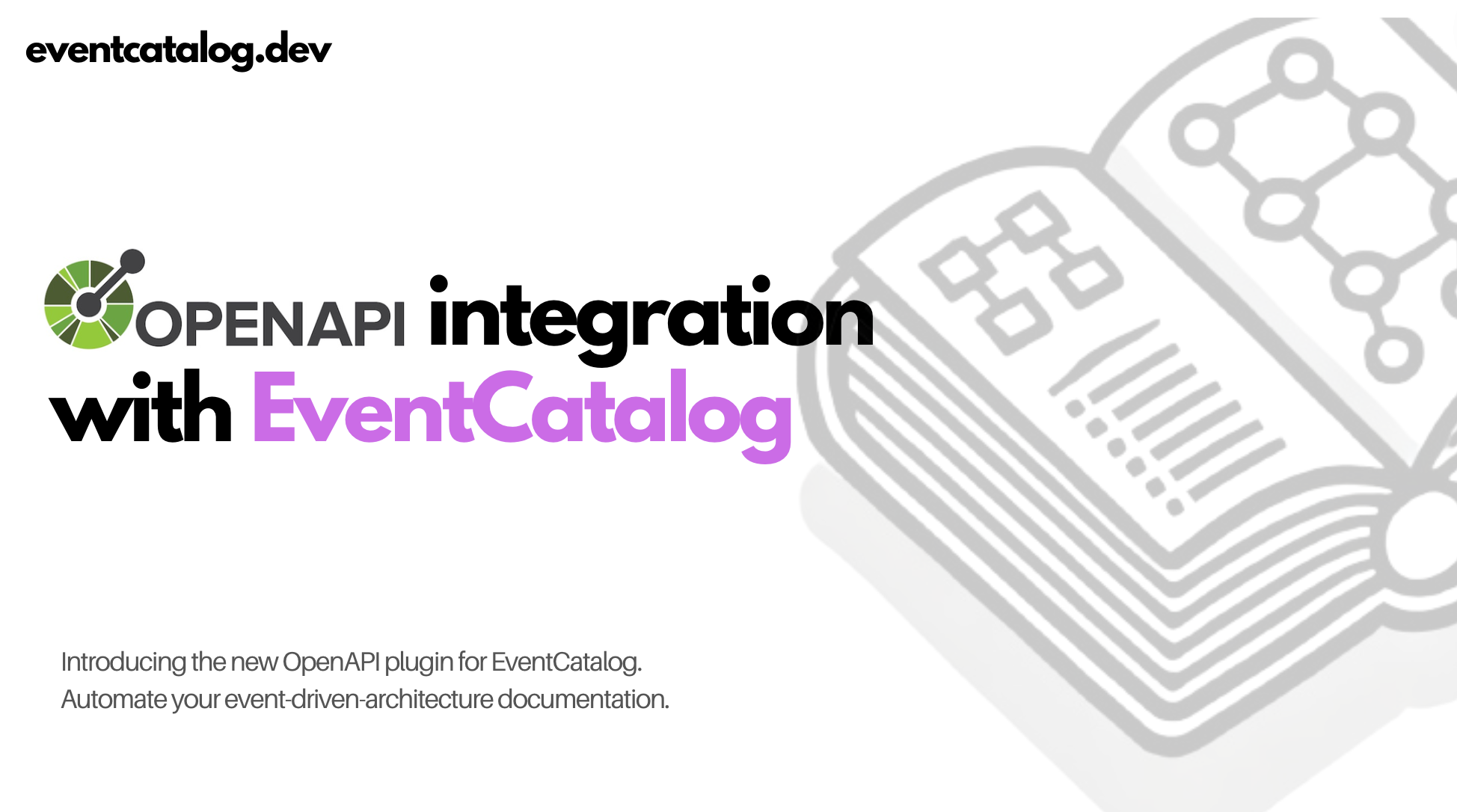 OpenAPI integration with EventCatalog