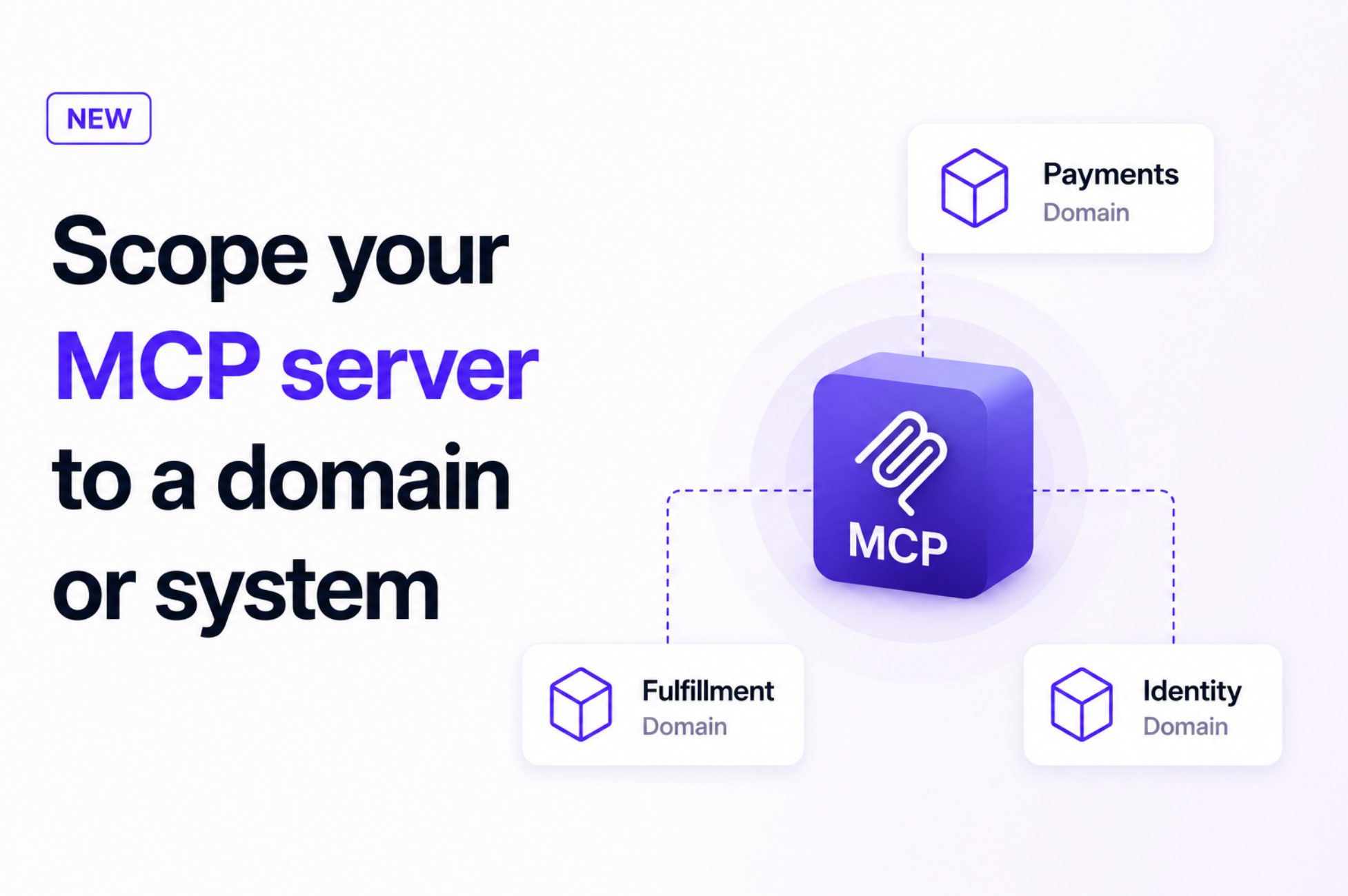 Scope your MCP server to a domain or system